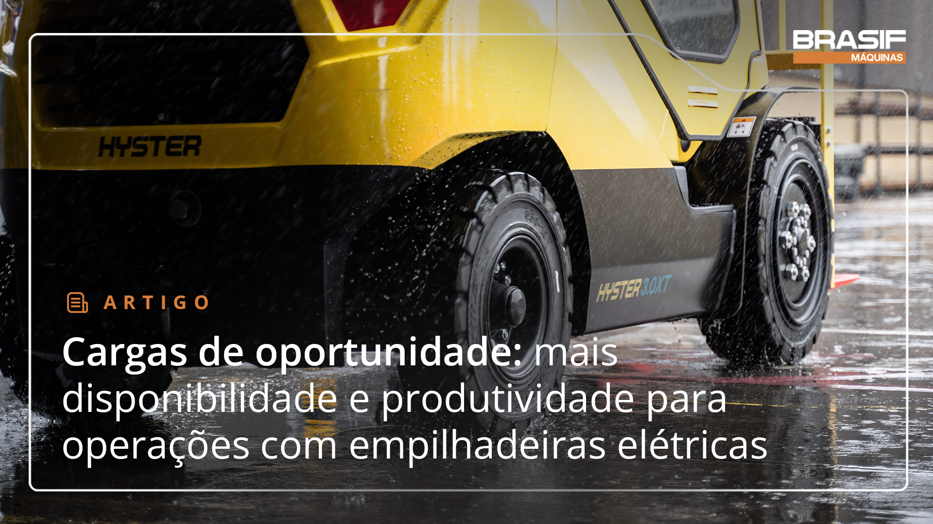 Empilhadeira Elétrica Hyster
